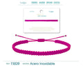 Pulsera Hilo destino color Rosa roja claro - cotigo