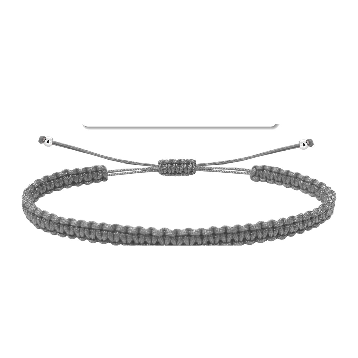 Pulsera Hilo Destino Color Gris
