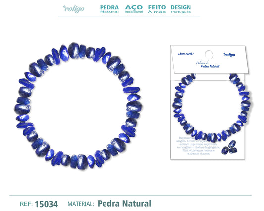 Pulsera Piedra natural-Lapizrazuri