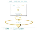 Pulsera Letra S Color Dorado - cotigo