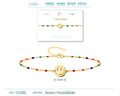 Pulsera Multicolor con Cara Sonriente en Acero Inoxidable – vista principal del diseño multicolor con cara sonriente