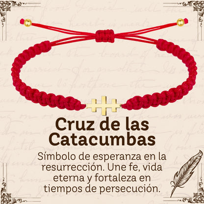 Pulsera Hilo Destino Roja Hecho a Mano 🧵 con Amuleto de Suerte y Protección 🍀 en Acero Inoxidable 💎
