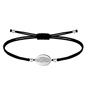 Pulsera Hilo Encerado con San Judas Tadeo Acero Inoxidable cotigo