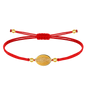 Pulsera Hilo Encerado con San Judas Tadeo Acero Inoxidable cotigo