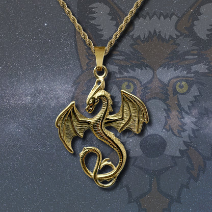 💥 Collar para Hombre en Acero Inoxidable Color Dorado 💎 Estilo Urbano Hip Hop 🔗 Cadena de 60 cm para Look Moderno y Atrevido