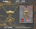 Colgante Hombre Acero color Dorado - cotigo