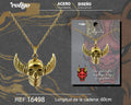 Colgante Hombre Acero color Dorado - cotigo