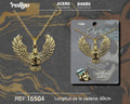 Colgante Hombre Acero color Dorado - cotigo
