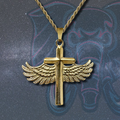 💥 Collar para Hombre en Acero Inoxidable Color Dorado 💎 Estilo Urbano Hip Hop 🔗 Cadena de 60 cm para Look Moderno y Atrevido