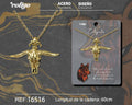 Colgante Hombre Acero color Dorado - cotigo