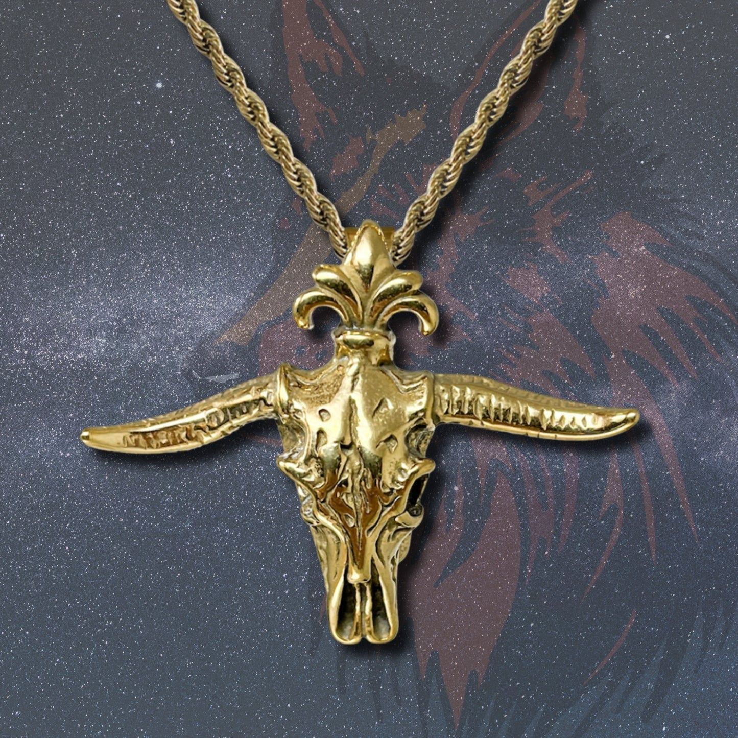 💥 Collar para Hombre en Acero Inoxidable Color Dorado 💎 Estilo Urbano Hip Hop 🔗 Cadena de 60 cm para Look Moderno y Atrevido