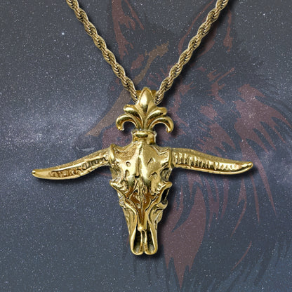 💥 Collar para Hombre en Acero Inoxidable Color Dorado 💎 Estilo Urbano Hip Hop 🔗 Cadena de 60 cm para Look Moderno y Atrevido