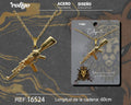 Colgante Hombre Acero color Dorado - cotigo