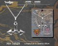 Colgante Hombre Acero color Plateado - cotigo