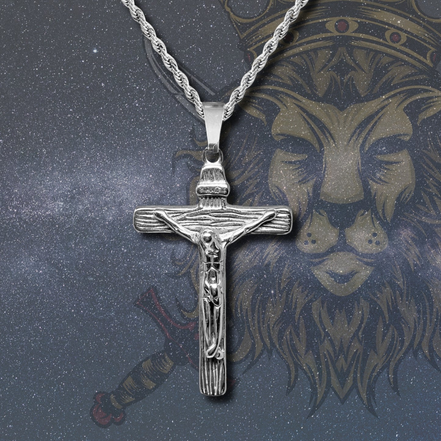 💥 Collar para Hombre en Acero Inoxidable Color Plateado 💎 Estilo Urbano Hip Hop 🔗 Cadena de 60 cm para Look Moderno y Atrevido
