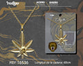 Colgante Hombre Acero color Dorado - cotigo