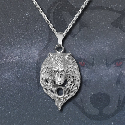 💥 Collar para Hombre en Acero Inoxidable Color Plateado 💎 Estilo Urbano Hip Hop 🔗 Cadena de 60 cm para Look Moderno y Atrevido