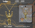 Colgante Hombre Acero color Dorado - cotigo