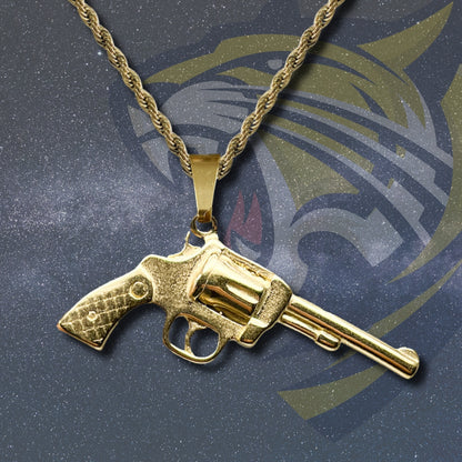 💥 Collar para Hombre en Acero Inoxidable Color Dorado 💎 Estilo Urbano Hip Hop 🔗 Cadena de 60 cm para Look Moderno y Atrevido