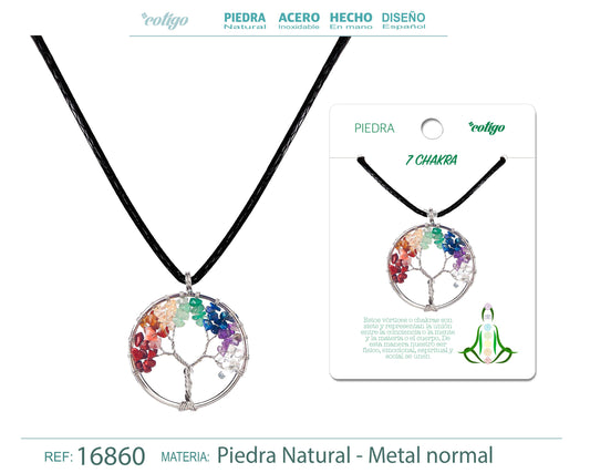 Colgante árbol de Vida Multicolor