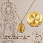 Collar Medalla de Virgen del Pilar diseño