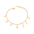 Pulsera 7 Islas Canarias con Nombres de Acero
