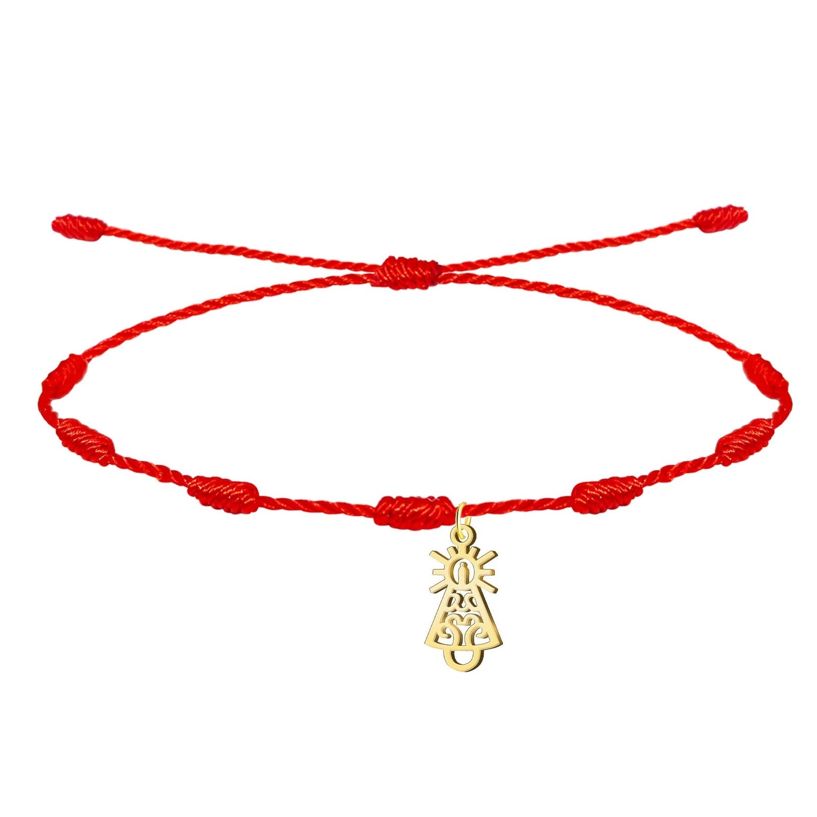 Pulsera 7 Nudos con Silueta Complejo de Virgen del Pilar