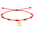 Pulsera 7 Nudos con Silueta Simple de Virgen del Pilar