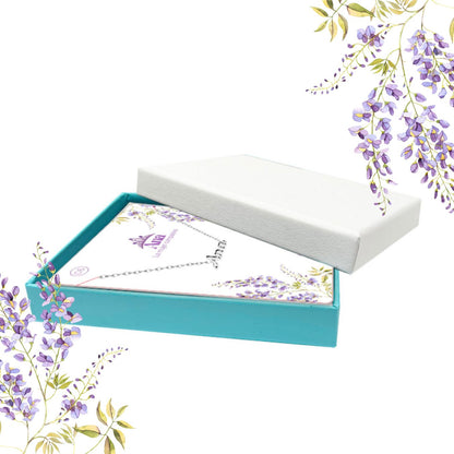 Collar Nombre  Ana Acero color Plateado