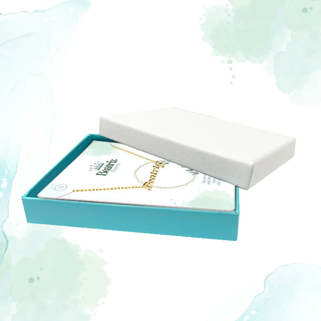 Collar con Nombre Beatriz - Acero Inoxidable Dorado - cotigo