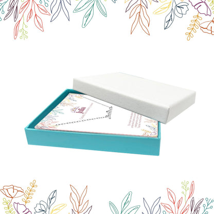 Collar Nombre  Julia  Acero color Plateado