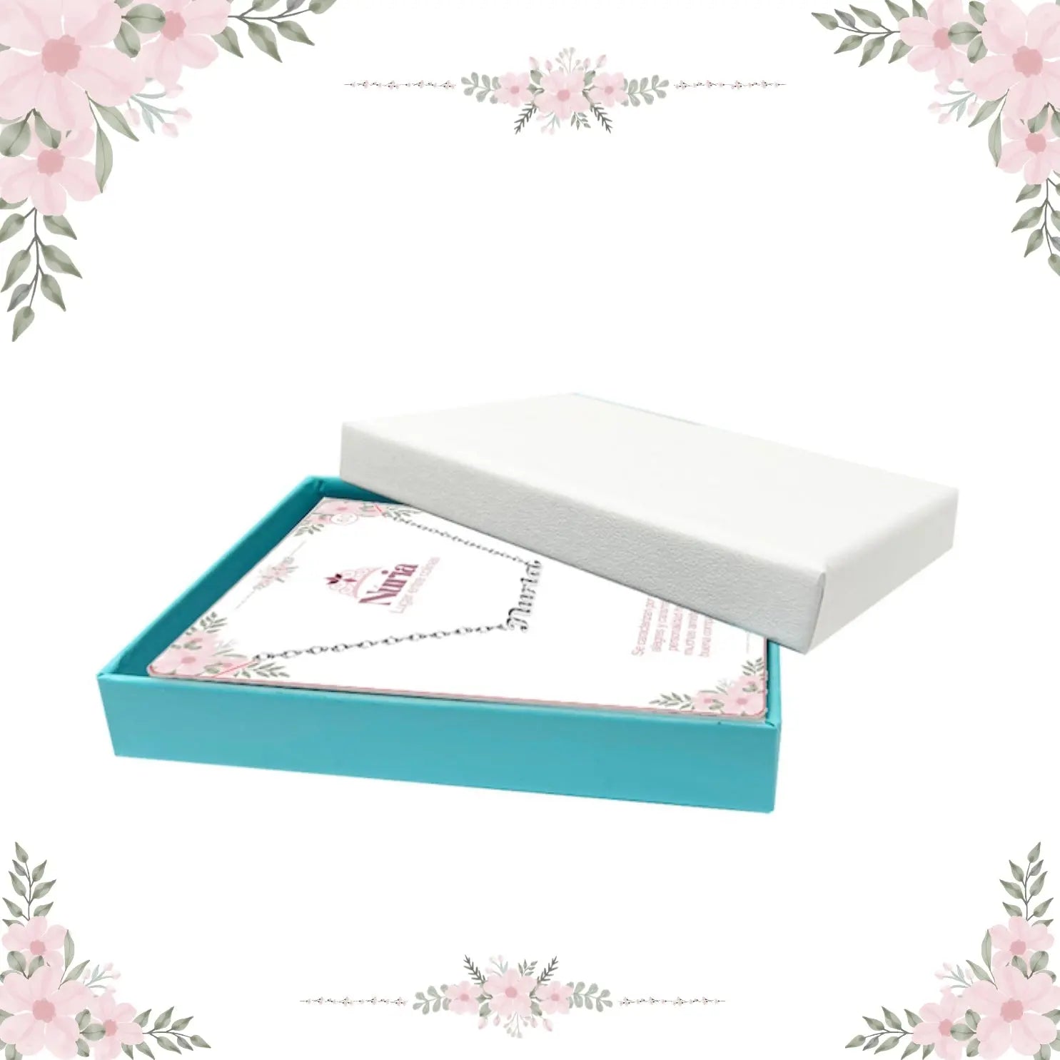 Collar con Nombre Núria - Acero Inoxidable Plateado - cotigo