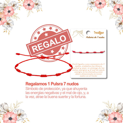 Collar Nombre  Olga Acero color Plateado