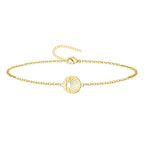 Pulsera La concha de vieir Acero Dorado - cotigo