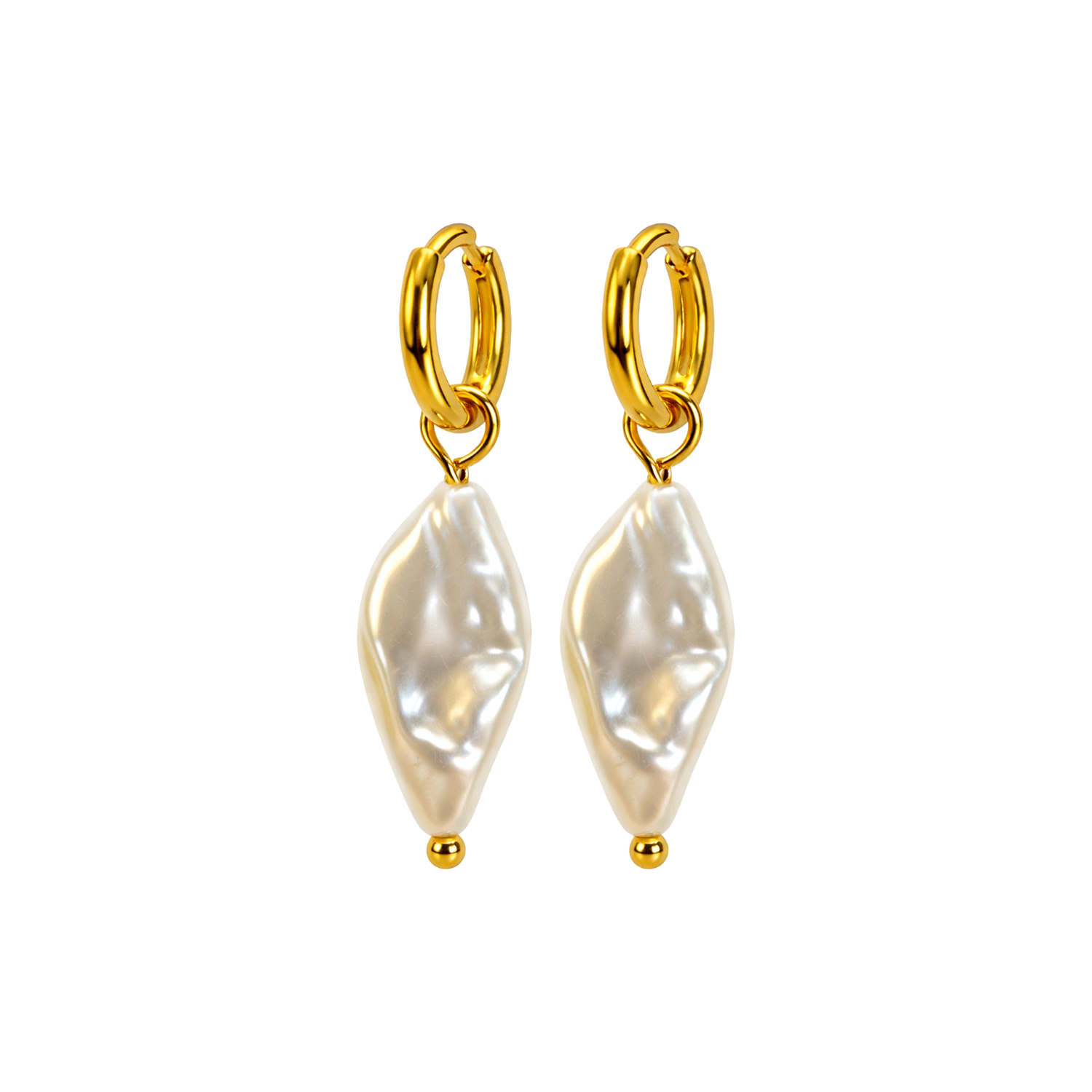 Pendientes de Perlas Barrocas