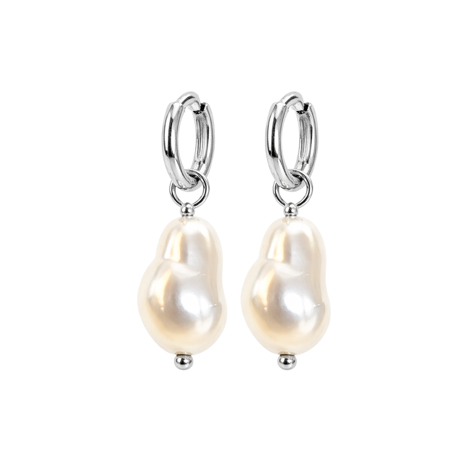 Pendientes de Perlas Barrocas