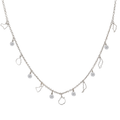 Collar 7 Islas Canarias con Siluetas y Circonitas