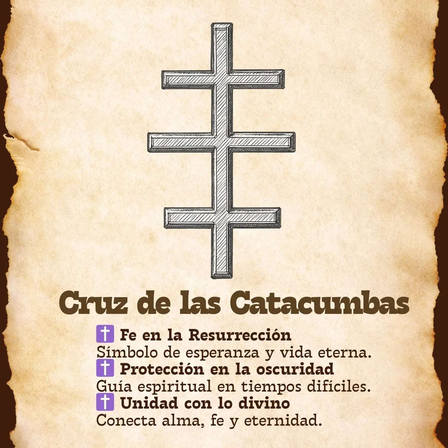Pulsera Cruz de las Catacumbas Acero inoxidable color Dorado - cotigo