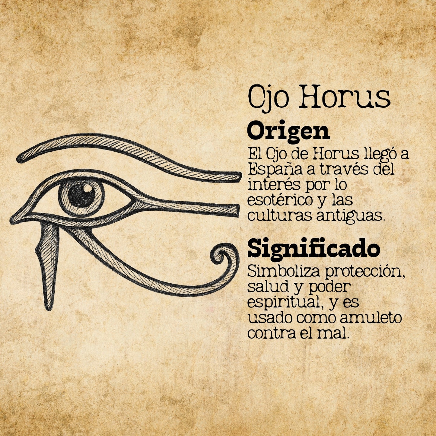 Pulsera Hilo encerado con Ojo horus Acero Plateado