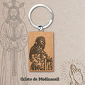 Llavero de Madera con CRISTO DE MEDINACELI - cotigo