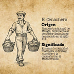 Colgante el Cenachero Acero Dorado - cotigo