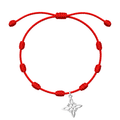 Pulsera 7 nudos con Nudo de Bruja