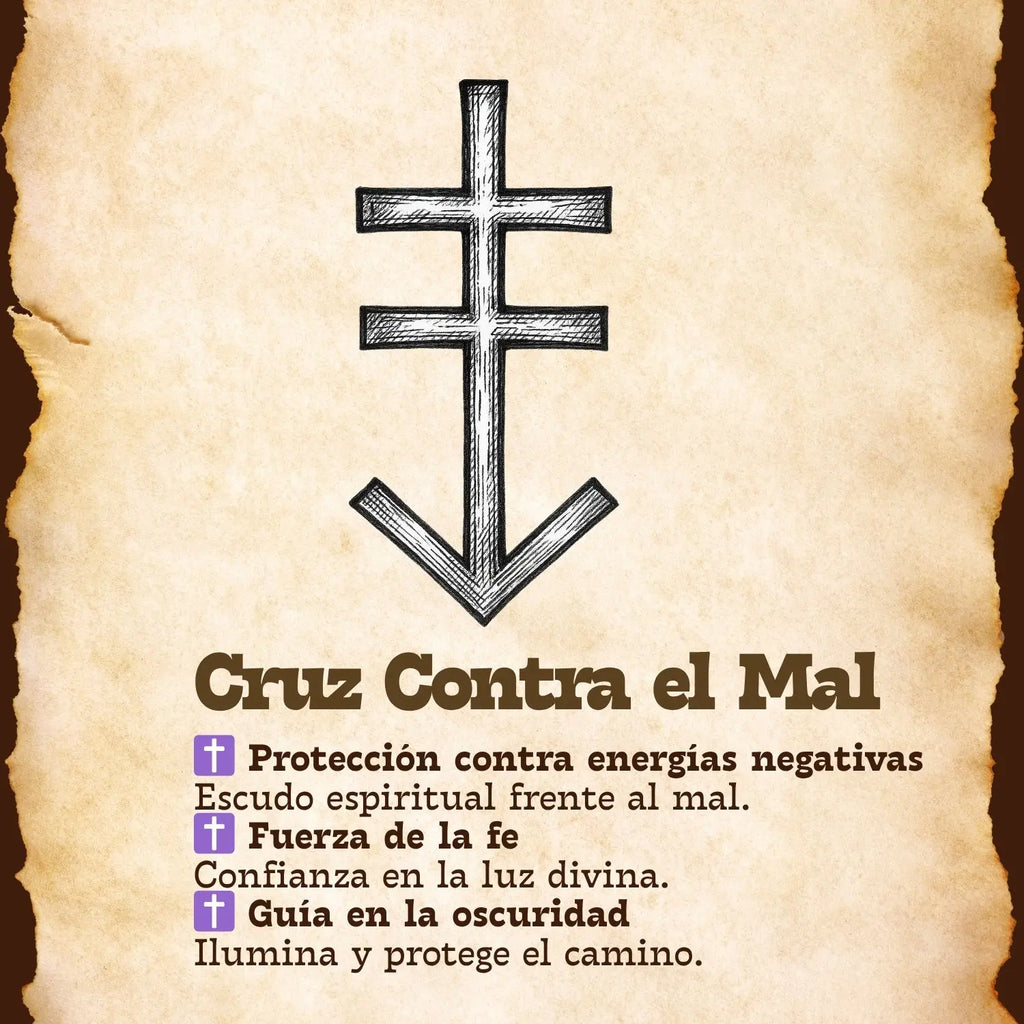 Pulsera 7 Nudos con Cruz Contra el mal color Dorado - cotigo