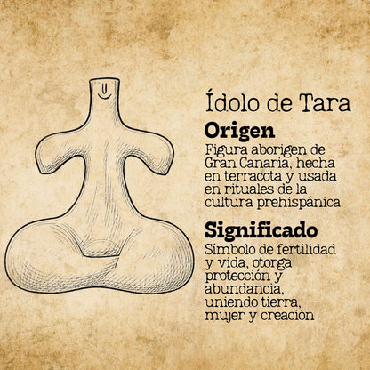 Pulsera 7 Nudos Con Idolo de Tarra Acero Dorado