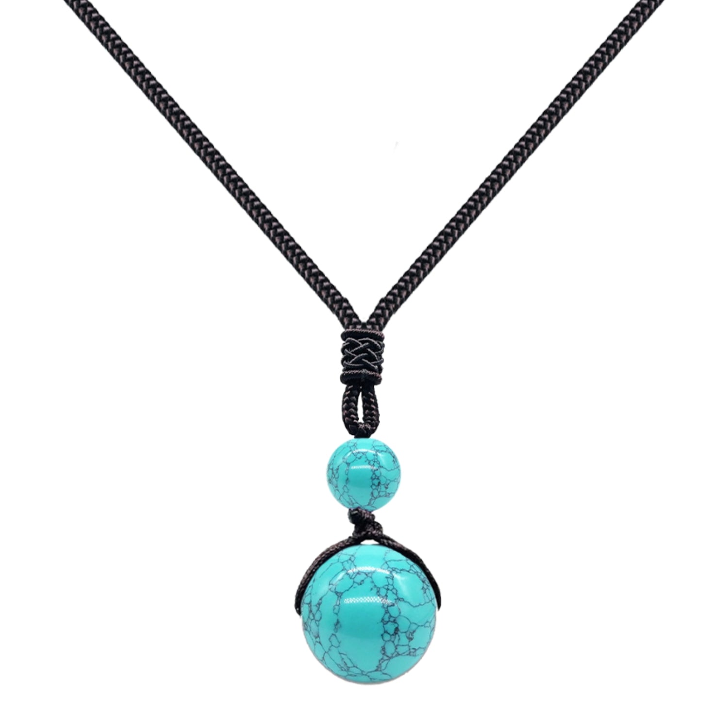 Colgante de Turquesa Bola 14 mm