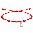Pulsera 7 Nudos Virgen de los Desamparados Acero Plateado cotigo