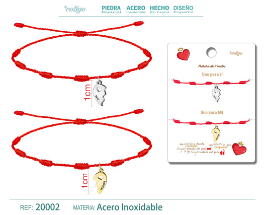 pulsera de 7 nudos