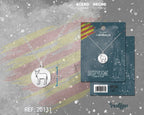 Colgante El Burro Catalán Acero Plateado - cotigo