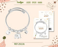 Brazalete con Elefante Acero para Deseo: SABIDURIA - cotigo
