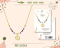 Collar con YinYan Acero para Deseo: SALUD - cotigo